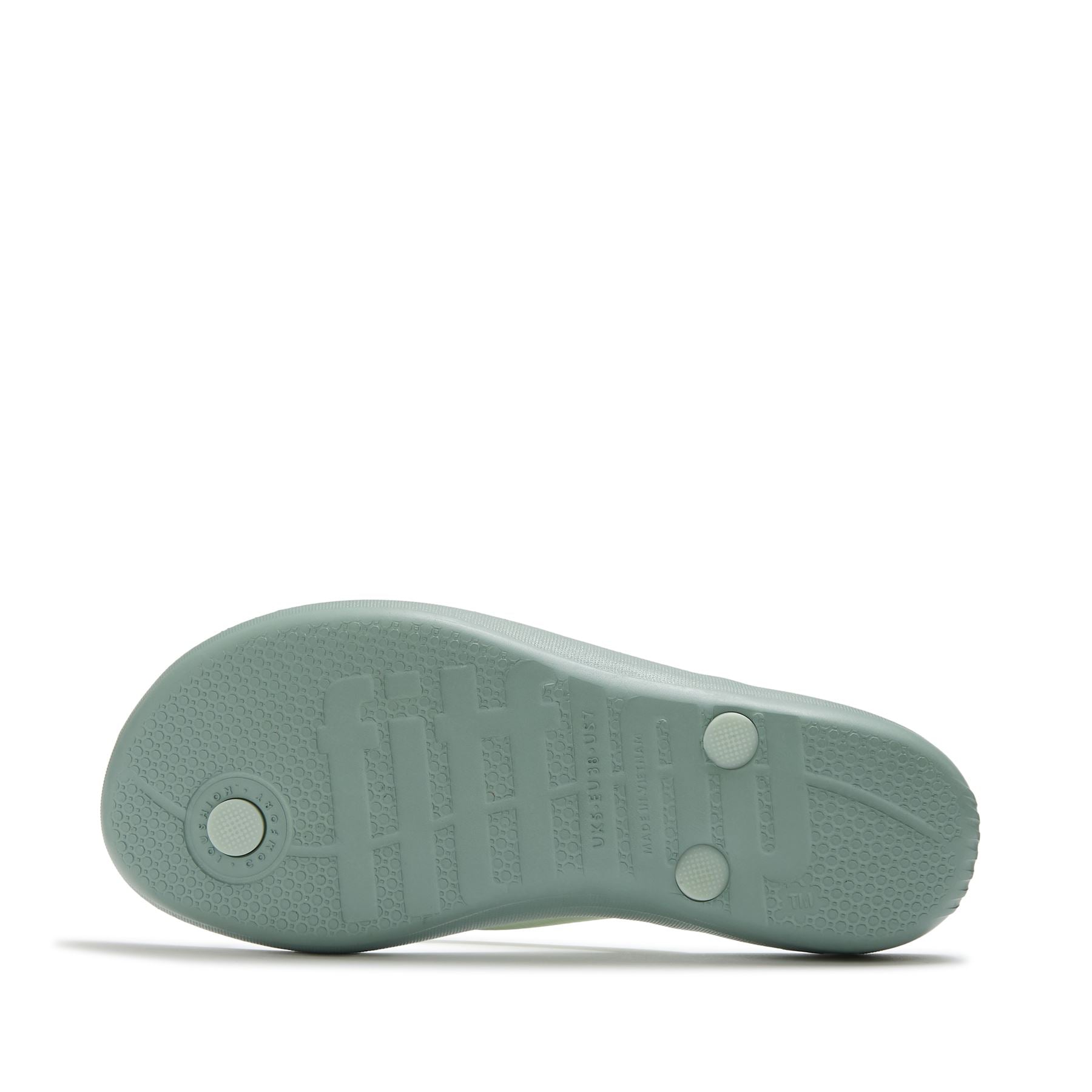 FitFlop X Pantone Iqushion Women's Iceberg Green Flip Flops