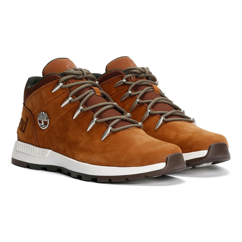 Timberland Sprint Trekker Leather Men's Saddle Tan Sneakers
