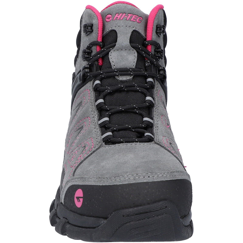 Hi-Tec V-Lite Explorer WP Cow Suede Leather Women's Grey/Fuchsia Hiking Boots
