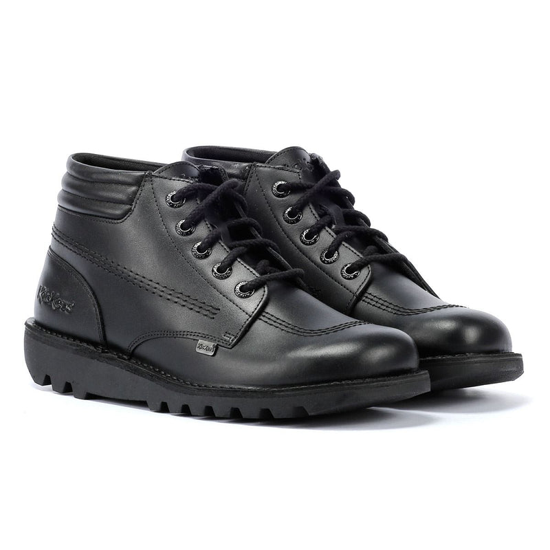 Kickers Kick Hi Padded Men's Black Leather Boots