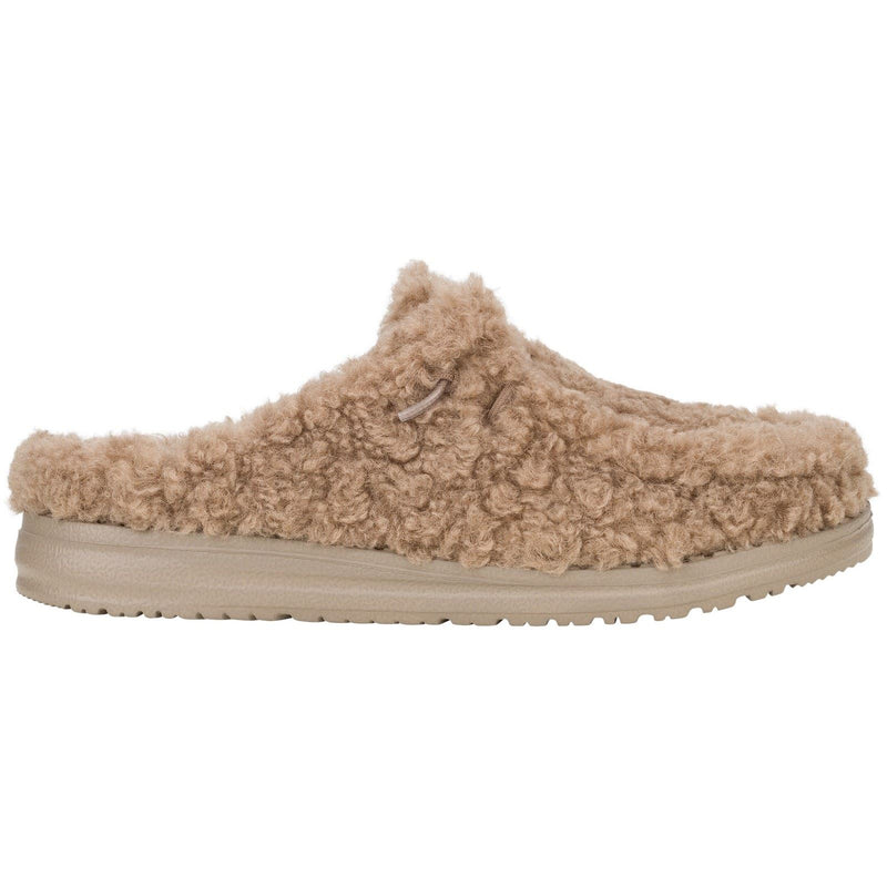 HEYDUDE Wendy Synthetic Women's Timber Wolf Mules