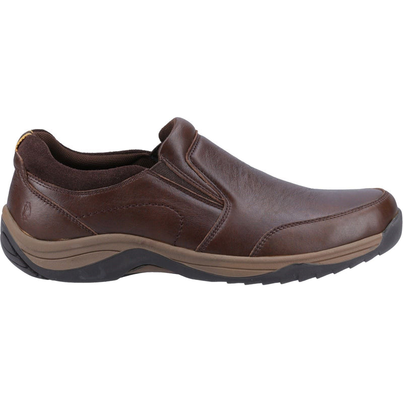 Hush Puppies Donald Leather Men's Coffee Moccasins Shoes