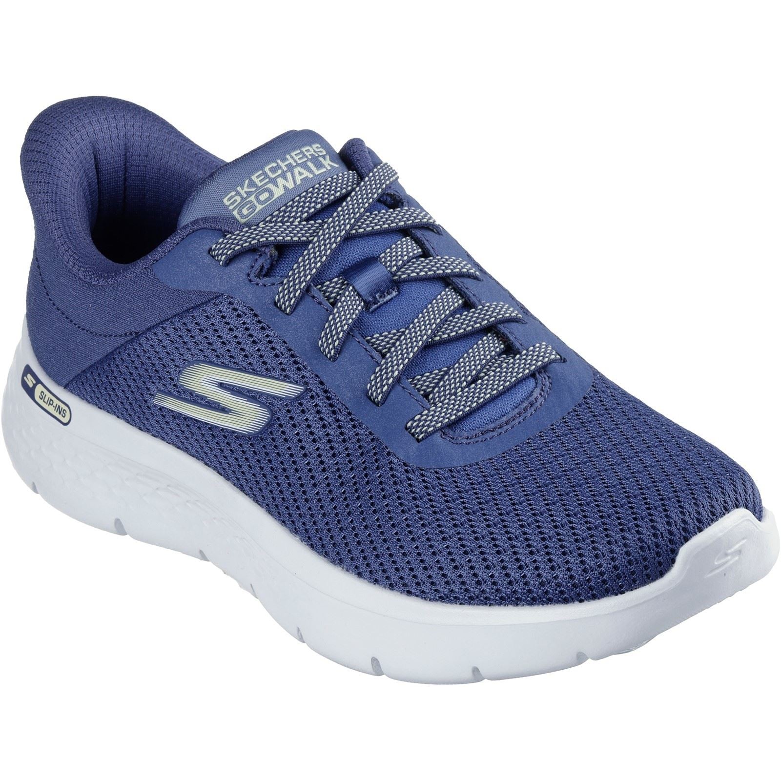 Skechers Go Walk Flex Textile Women's Blue/Green Sneakers