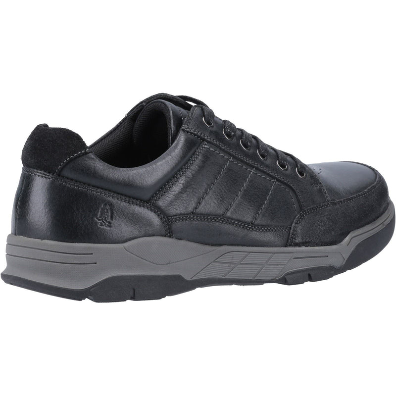 Hush Puppies Finley Leather Men's Black Lace-Up Shoes