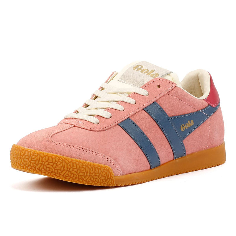 Gola Elan Suede Women's Coral Pink/Moonlight Sneakers