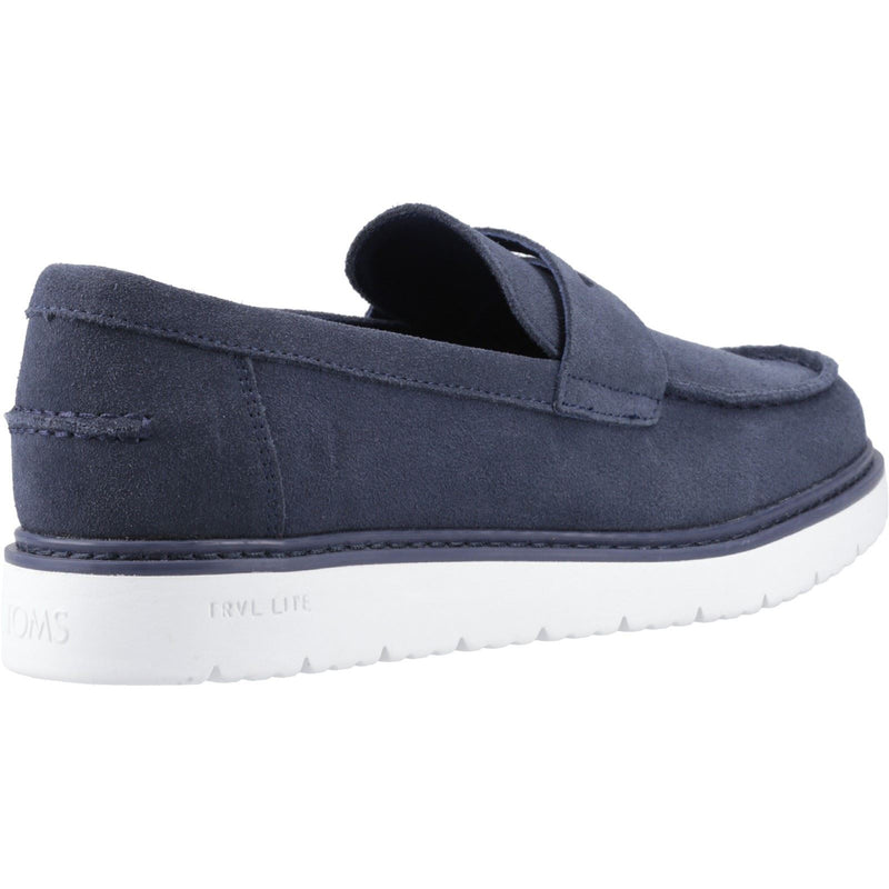 TOMS Navi TRVL LITE Havana Leather Men's Navy Loafers
