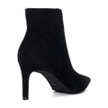 Dune Obsessively Suede Women's Black Heeled Ankle Boots