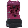 Hi-Tec Blackout Mid Synthetic Soft Shell Girls's Dark Rose/Fuchsia Hiking Boots