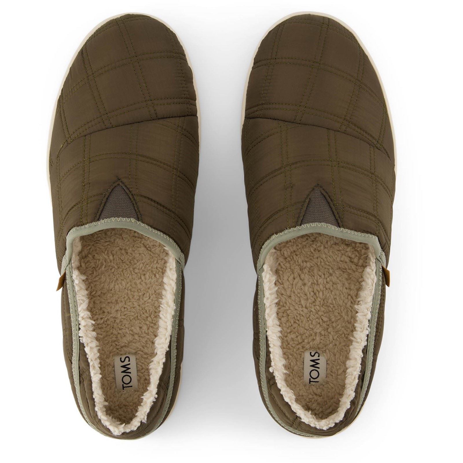 TOMS Camden Synthetic Men's Olive Slippers