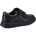 Hush Puppies Ryan SNR Leather Boys's Black Shoes