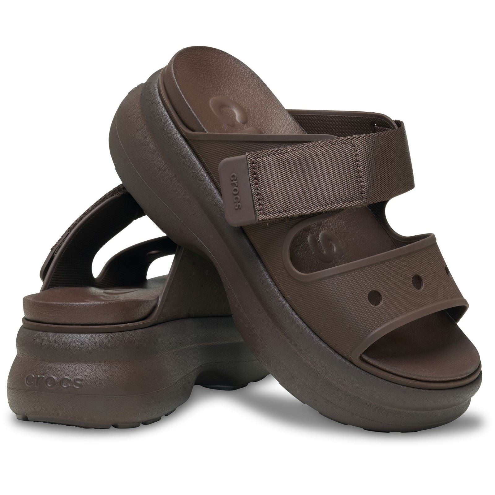 Crocs Soho Two Strap EVA Women's Coffee Sandals