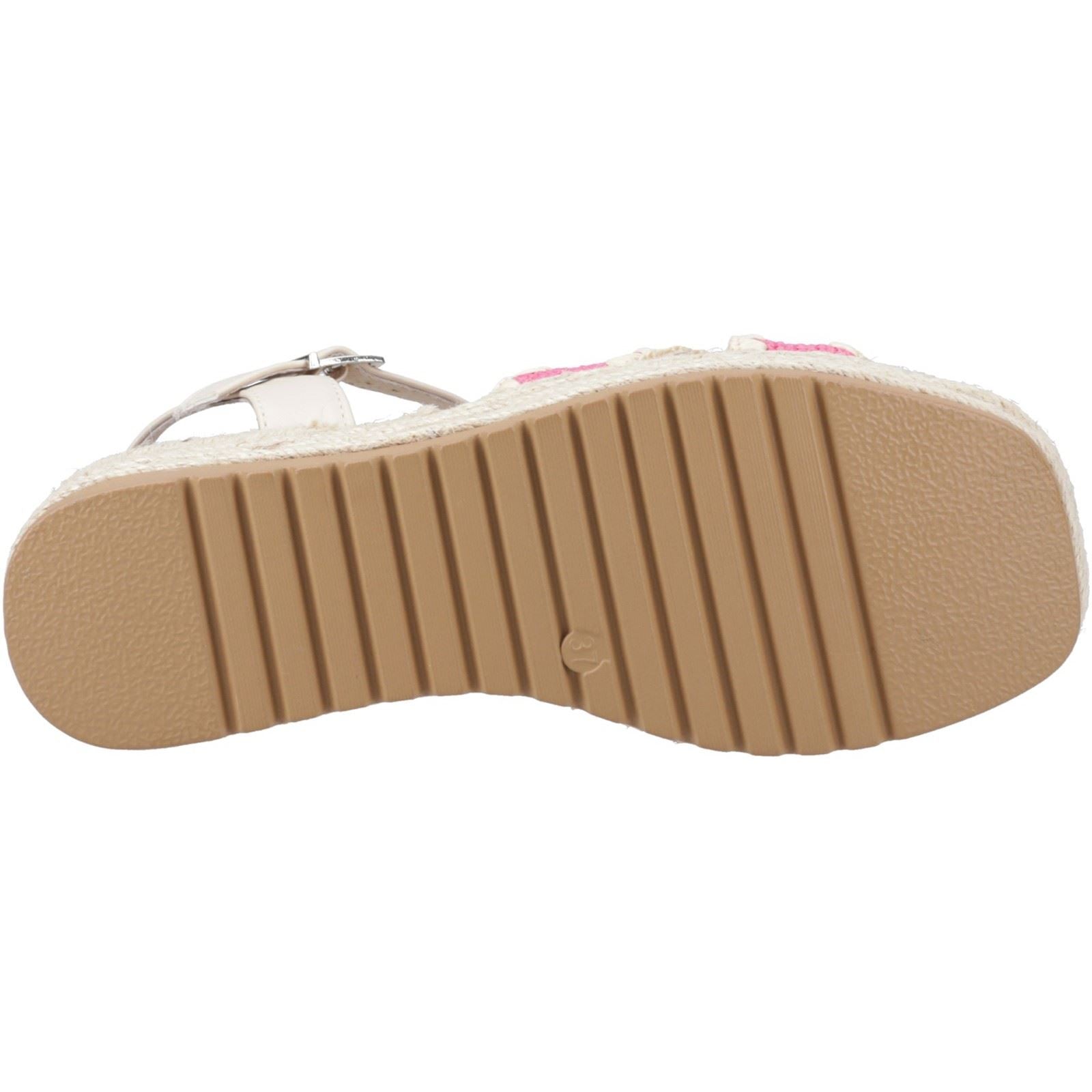 Hush Puppies Jemma Espadrille Synthetic Women's Fuchsia Sandals