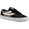 Superga 2941 Revolley Leather Women's Black/Micro Leopard Sneakers