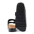 Birkenstock Arizona Flex Platform Women's Black Narrow Sandals