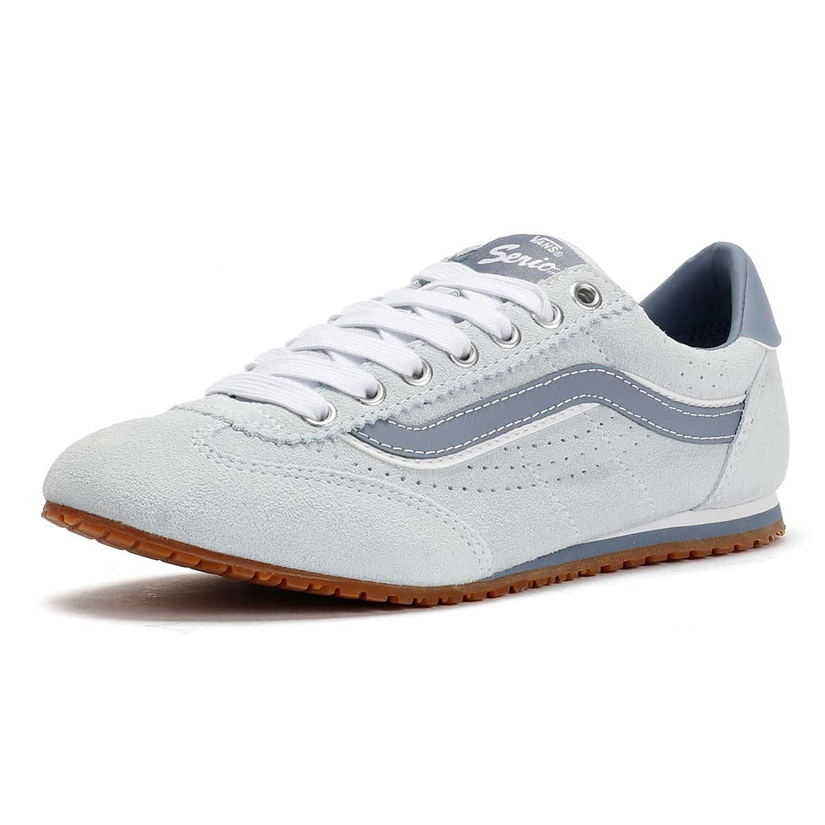 Vans Super Lowpro Suede Women's Light Blue Sneakers