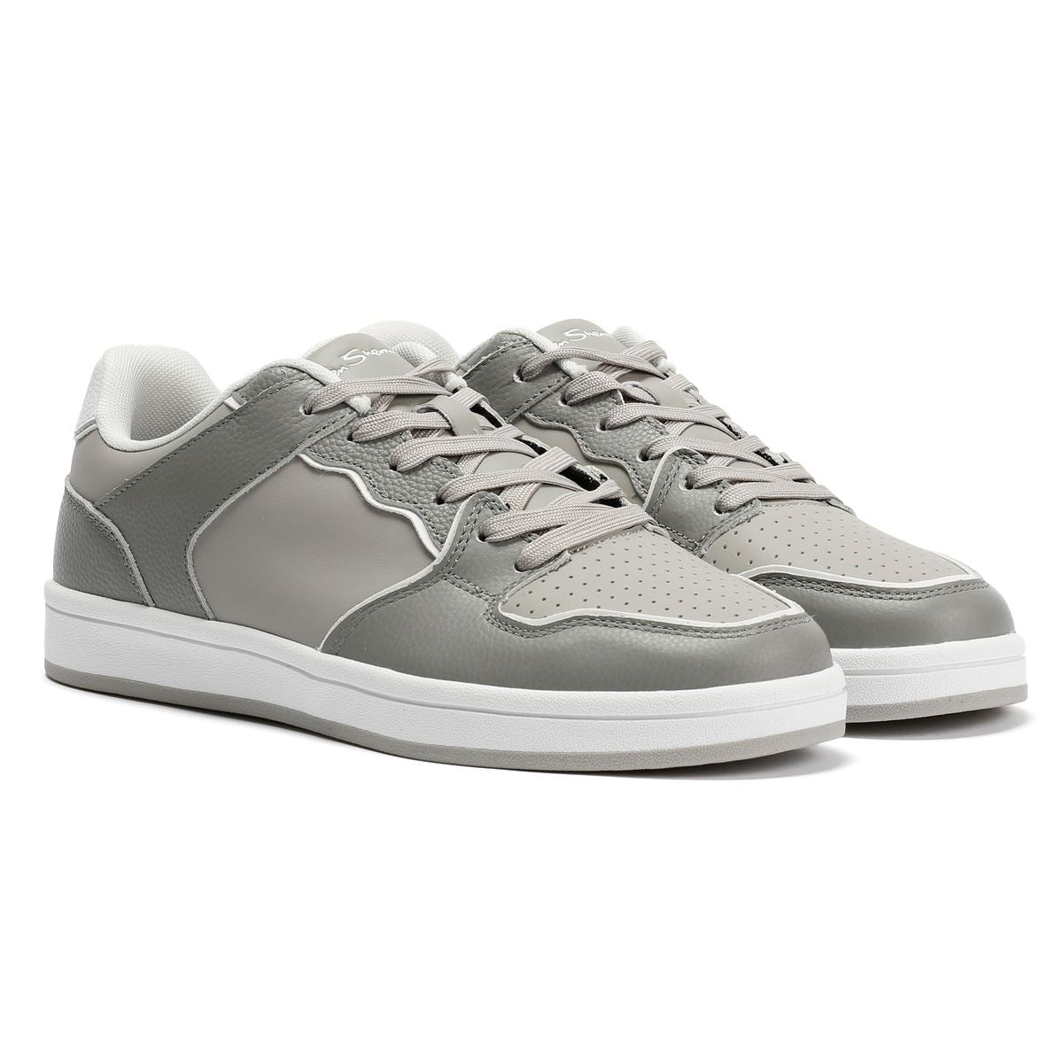Ben Sherman Club Leather Men's Gray Sneakers