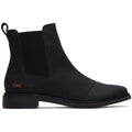 TOMS Charlie Leather Women's Black Boots