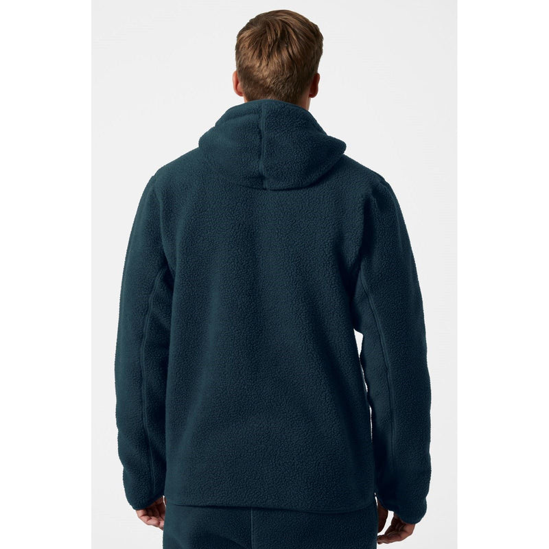 Helly Hansen Workwear Heritage Pile Hoodie Men's Blue Fleece Jacket