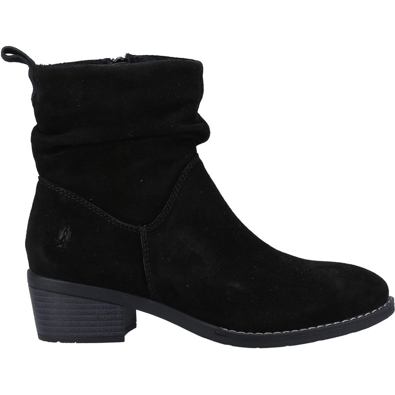 Hush Puppies Iris Suede Women's Black Boots