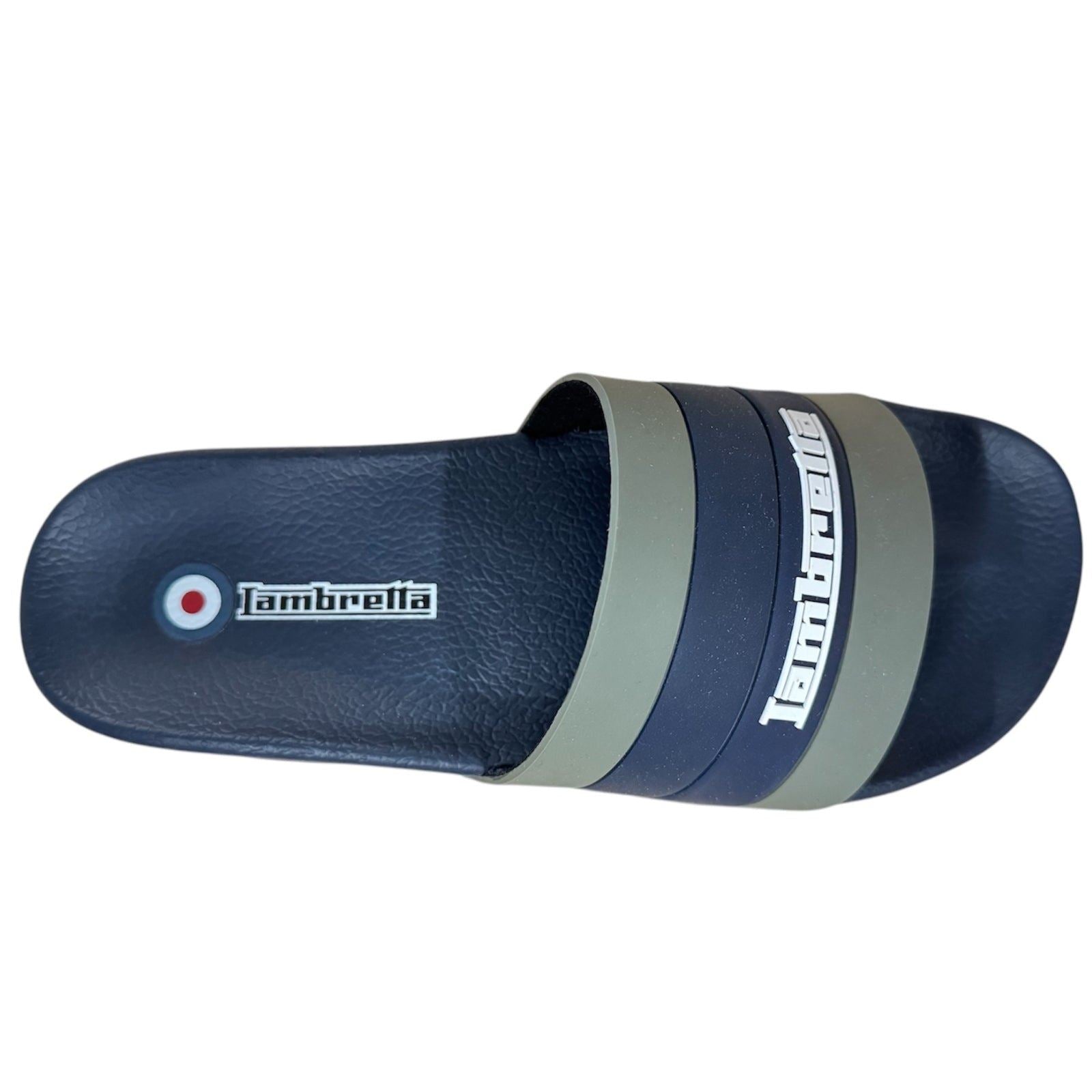Lambretta Prince Men's Khaki Slides