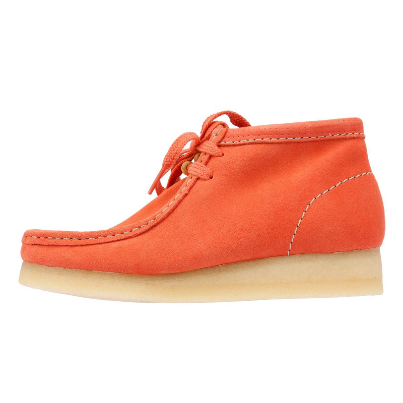 Clarks Originals Wallabee Suede Women's Coral Boots