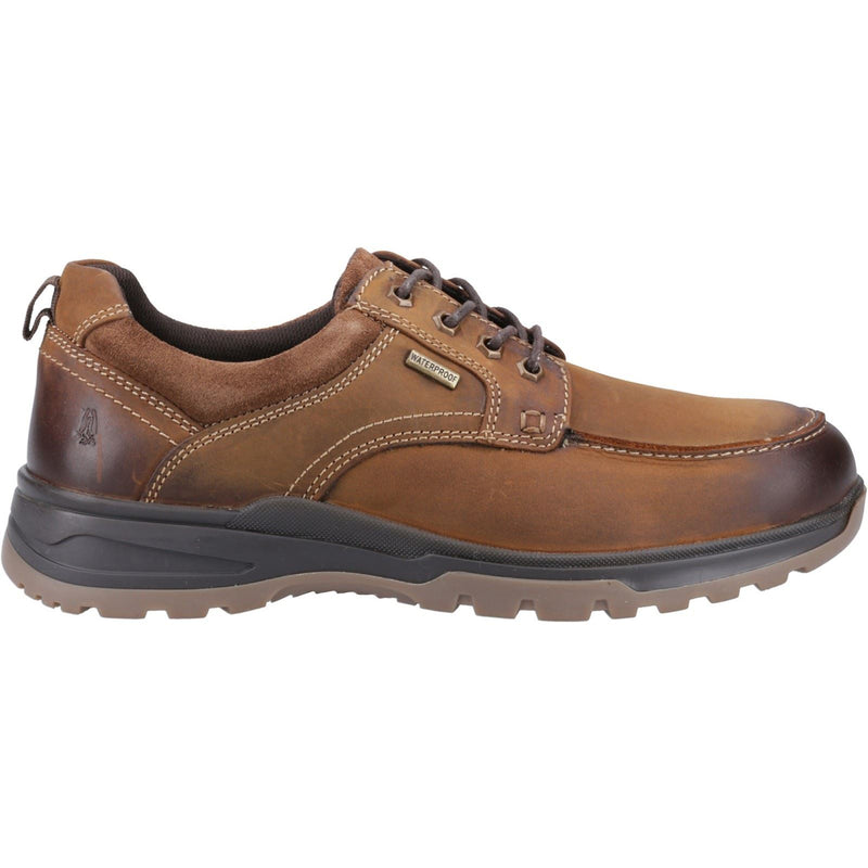 Hush Puppies Percy Leather Men's Tan Lace-Up Shoes