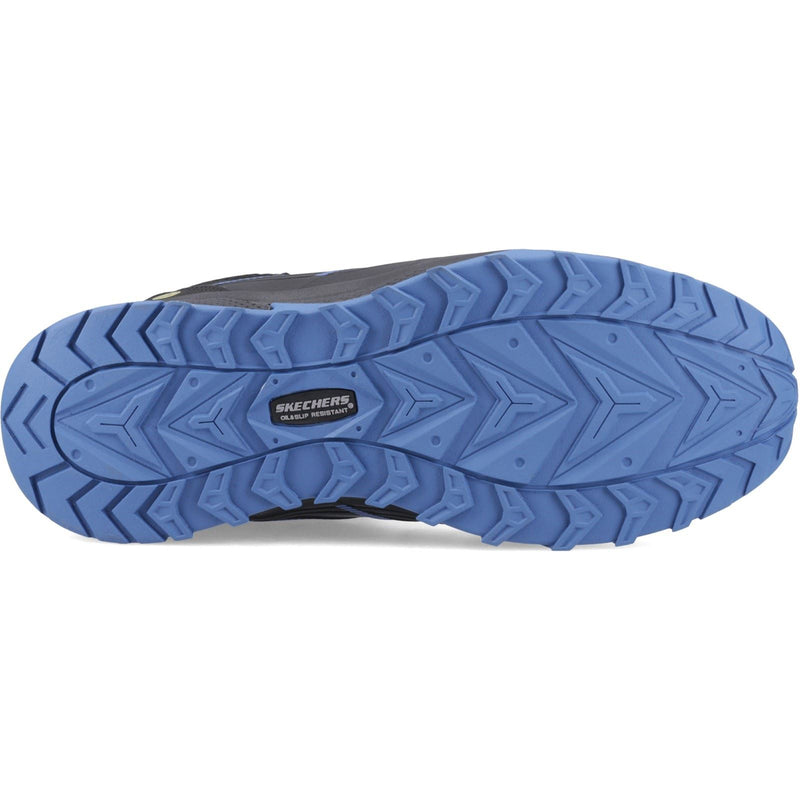 Skechers Workwear Puxal Firmle Leather Men's Black/Blue Safety Boots