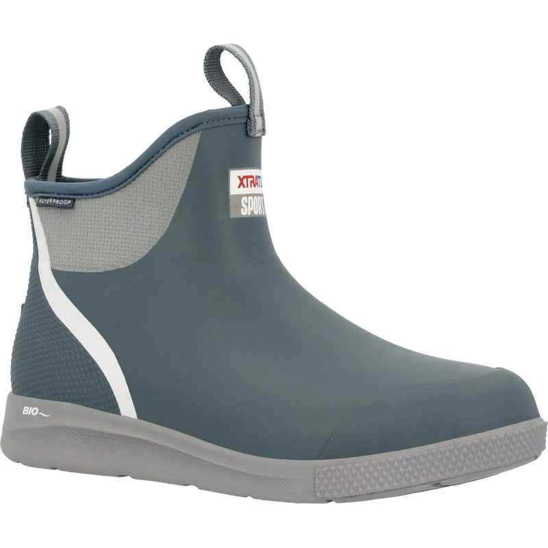 Xtratuf Ankle Deck Sport Synthetic Stormy Wellington Boots