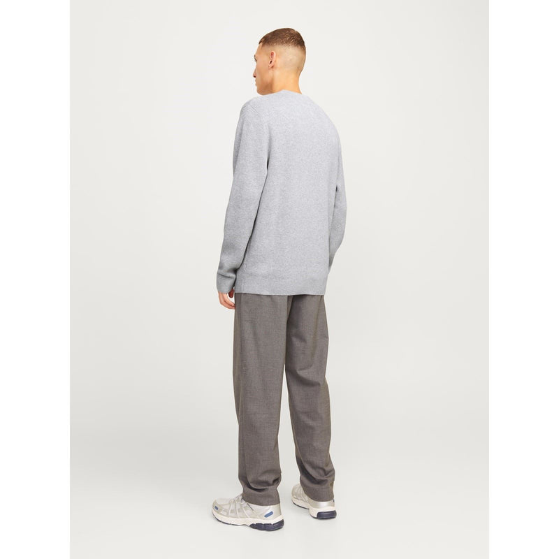 Jack & Jones Milano Stitch Cotton Men's Grey Sweatshirt