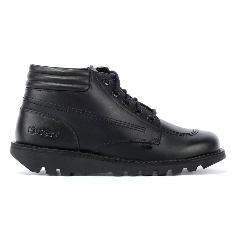 Kickers Kick Hi Padded Men's Black Leather Boots