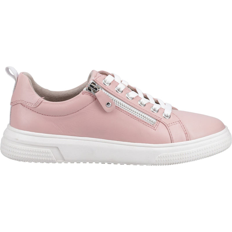 Hush Puppies Martha Leather Women's Pink Sneakers