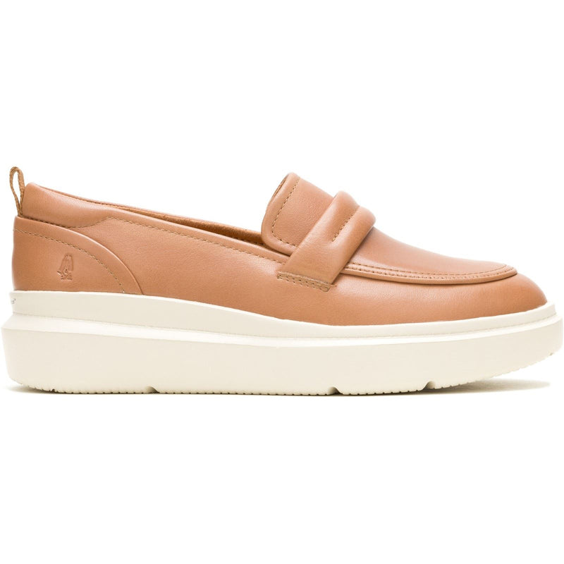Hush Puppies Joy Penny Leather Women's Tan Loafers