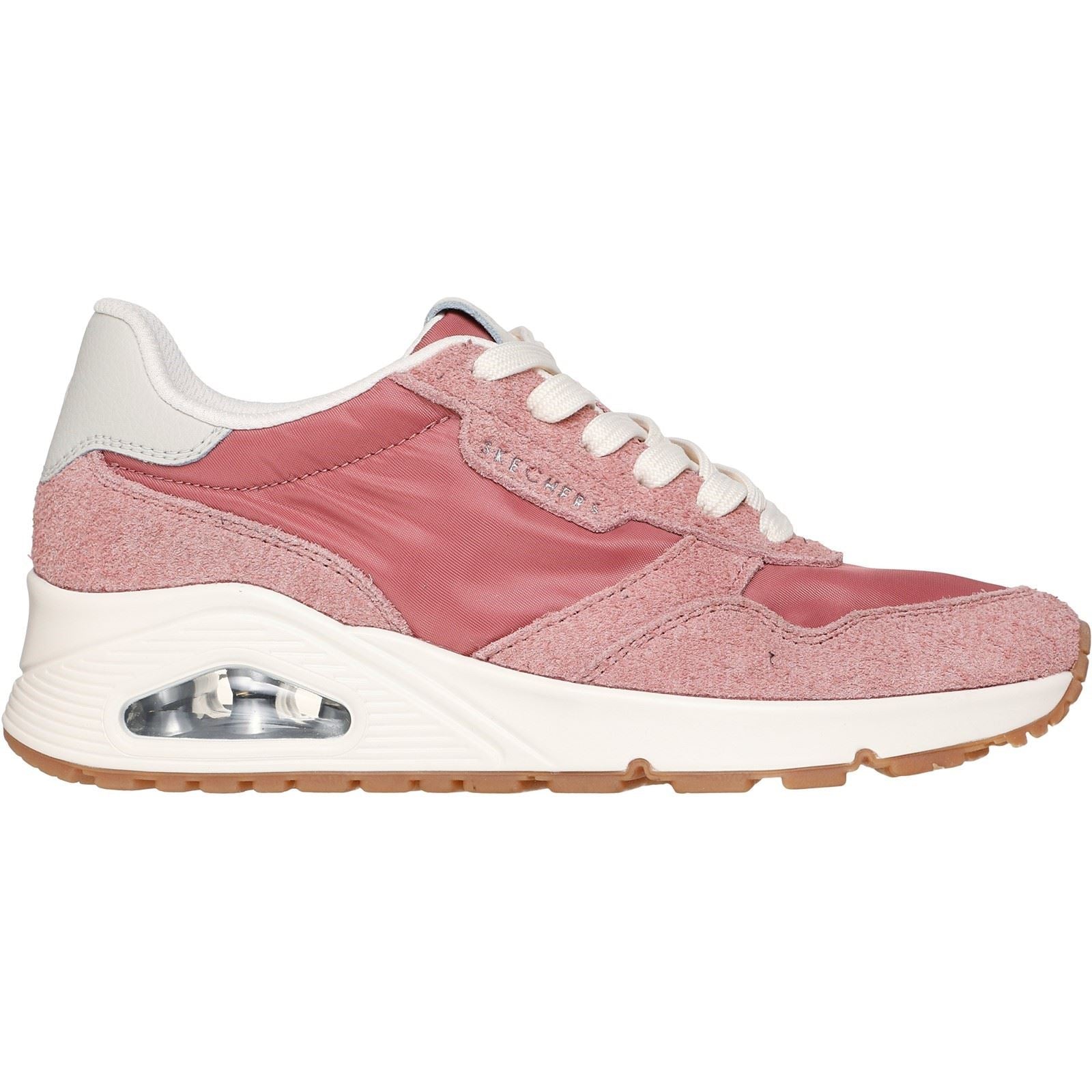 Skechers Uno Vintage Dayz Leather Women's Rose Sneakers