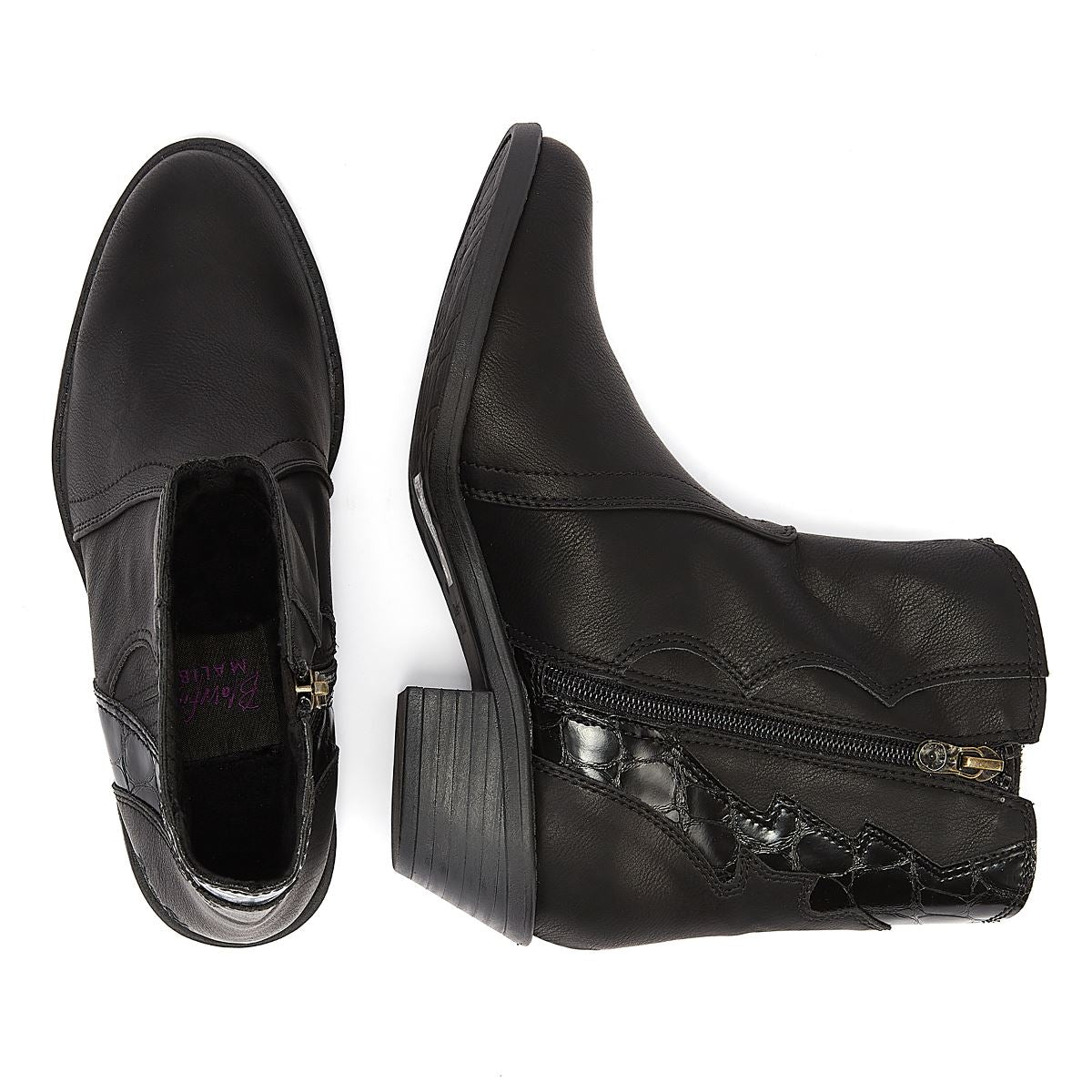 Blowfish Malibu Langle Women's Black Boots