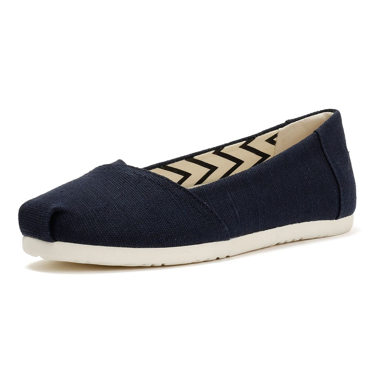 TOMS Alpargata Ballet Canvas Women's Navy Espadrilles