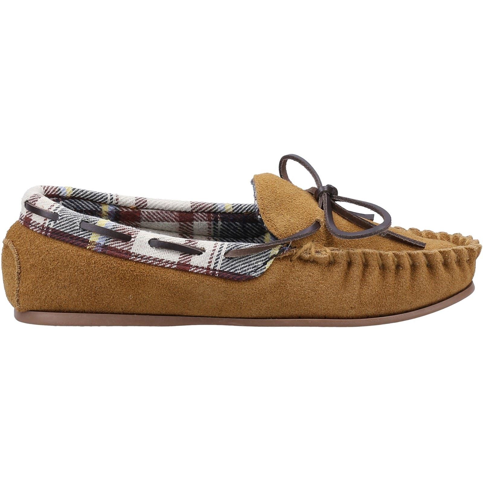 Cotswold Chatsworth Suede Women's Tan Slippers