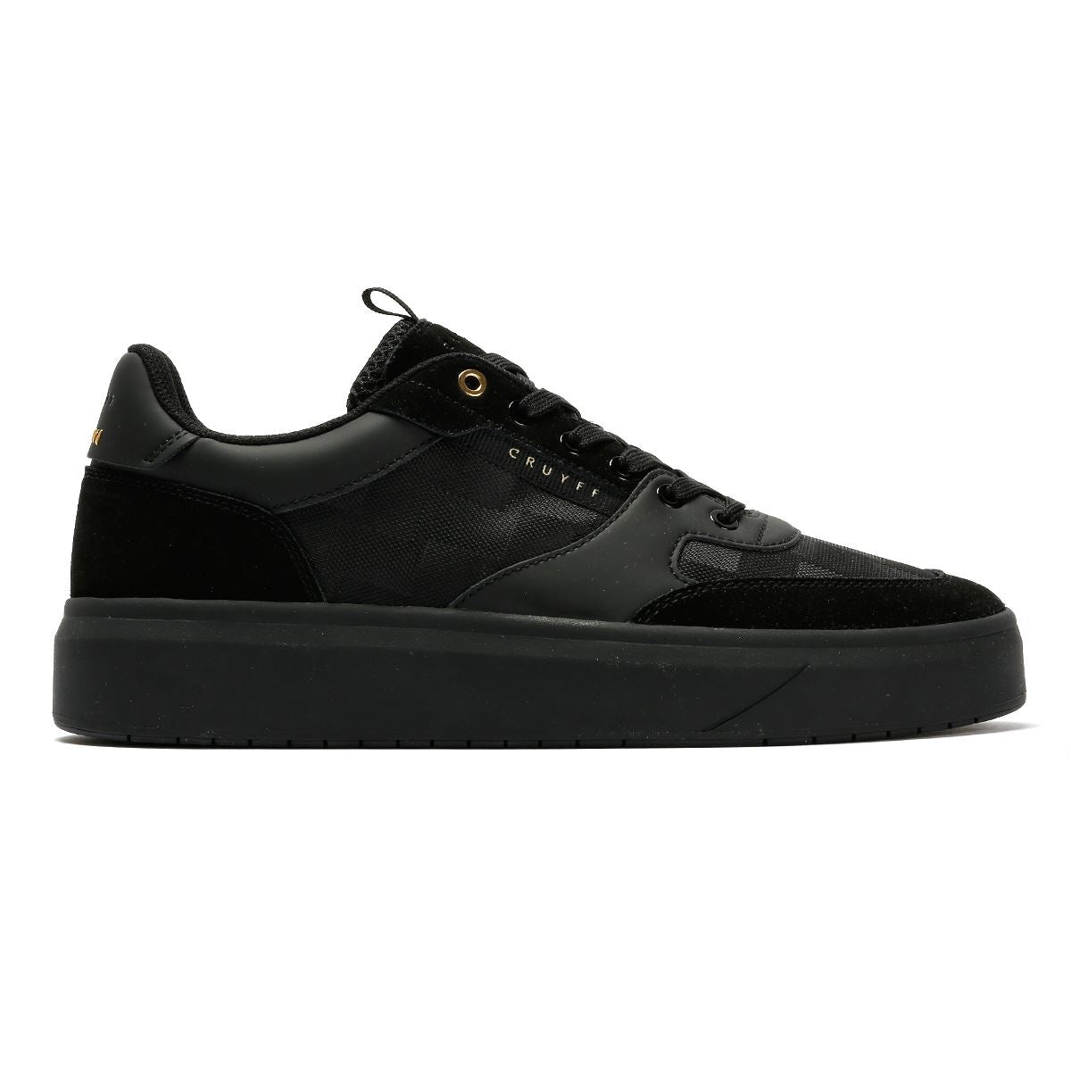 Cruyff Terra Court Men's Black/Gold Sneakers