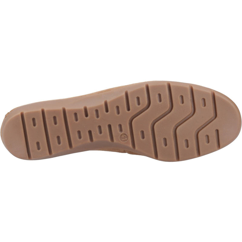 Hush Puppies Shelby Suede Women's Tan Loafers