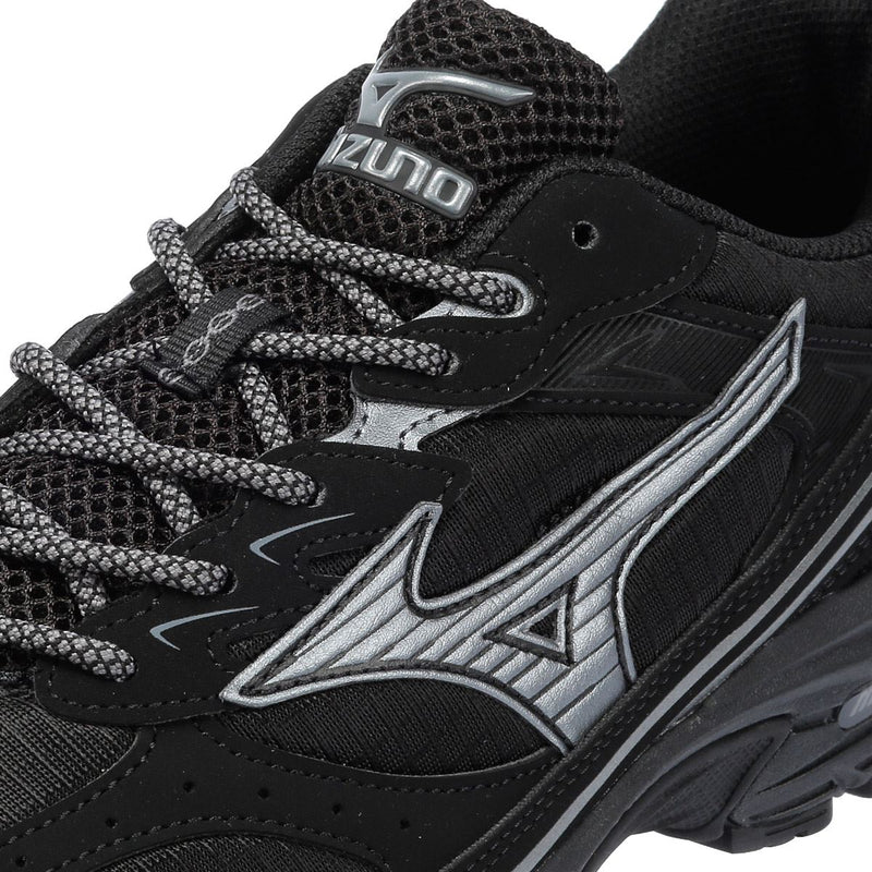 Mizuno MXR Tech Black / Metallic Grey Sneakers