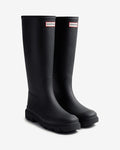 Hunter Downpour Tall Rubber Women's Black Wellington Boots