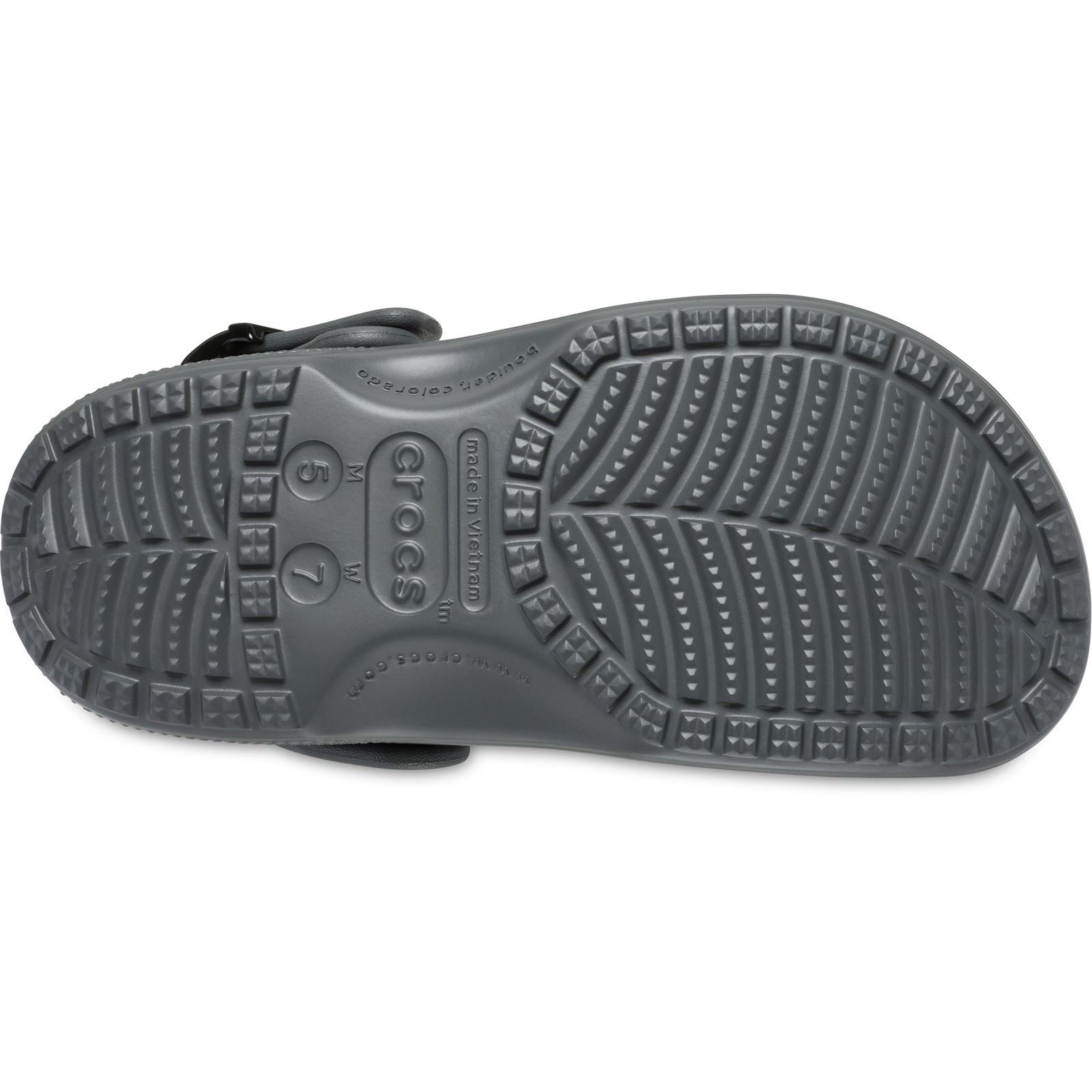 Crocs Classic Buckle EVA Women's Carbon Clogs
