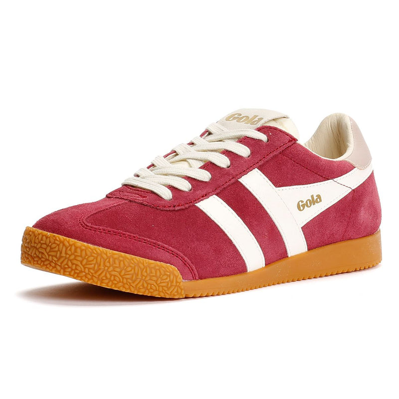 Gola Elan Suede Women's Cerise/Off White/Chalk Pink Sneakers