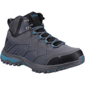 Cotswold Wychwood Mid RPET+Mesh Women's Grey/Blue Hiking Boots