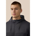 Castore Scuba Full Zip Through Hoody Polyester Men's Grey Hooded Sweatshirt