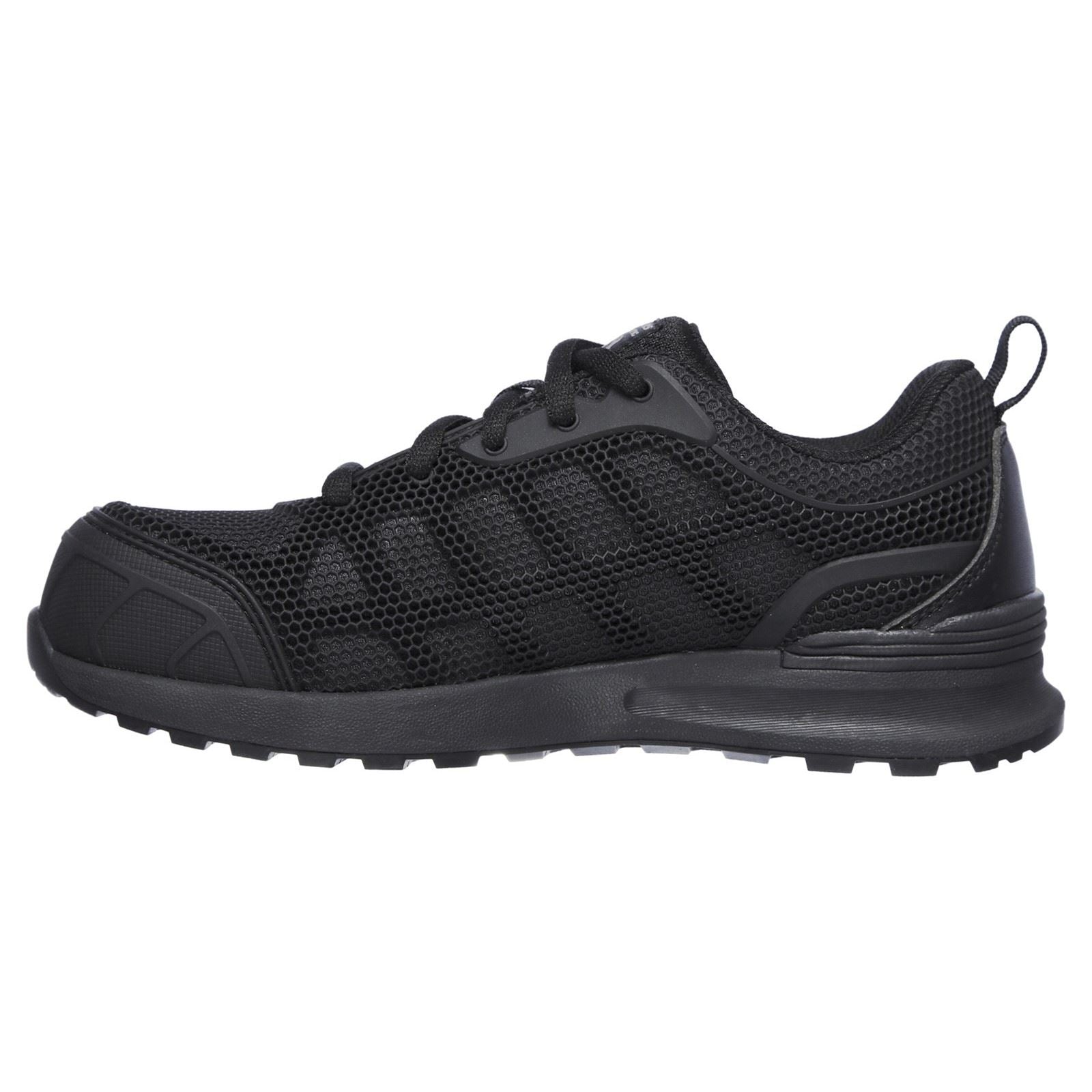 Skechers Workwear Bulklin Ayak Nylon Women's Black/Black Safety Sneakers