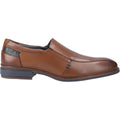 Pod Spear Leather Men's Cognac Slip-On Shoes