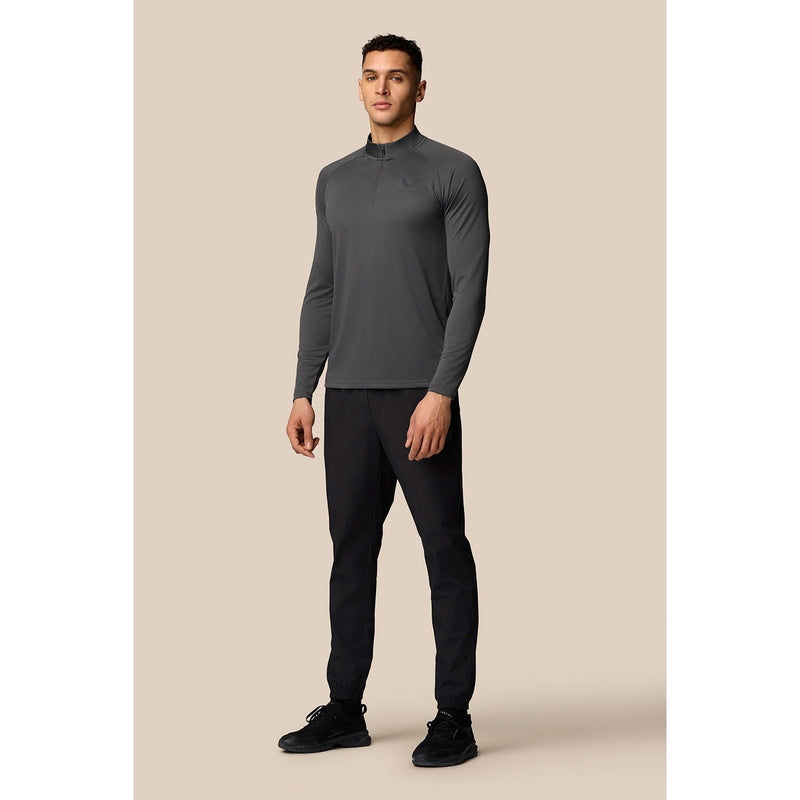 Castore Adapt Training 1/4 Zip Top Synthetic Men's Grey