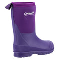 Cotswold Hilly Synthetic Purple Wellington Boots