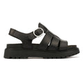 Timberland Clairemont Way Fisherman Leather Women's Black Sandals