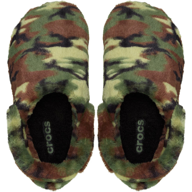 Crocs Classic Unfurgettable Clog Polyester Blend Men's Army Green Clogs